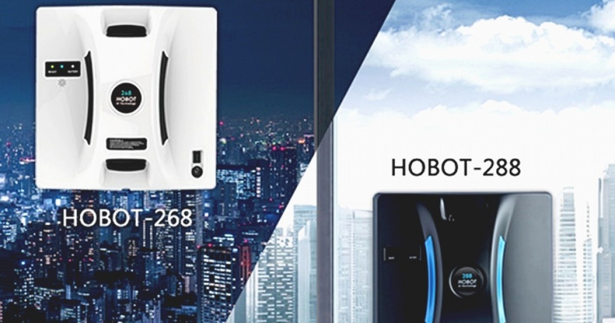 HOBOT-268 és HOBOT-288 ablaktisztító robot