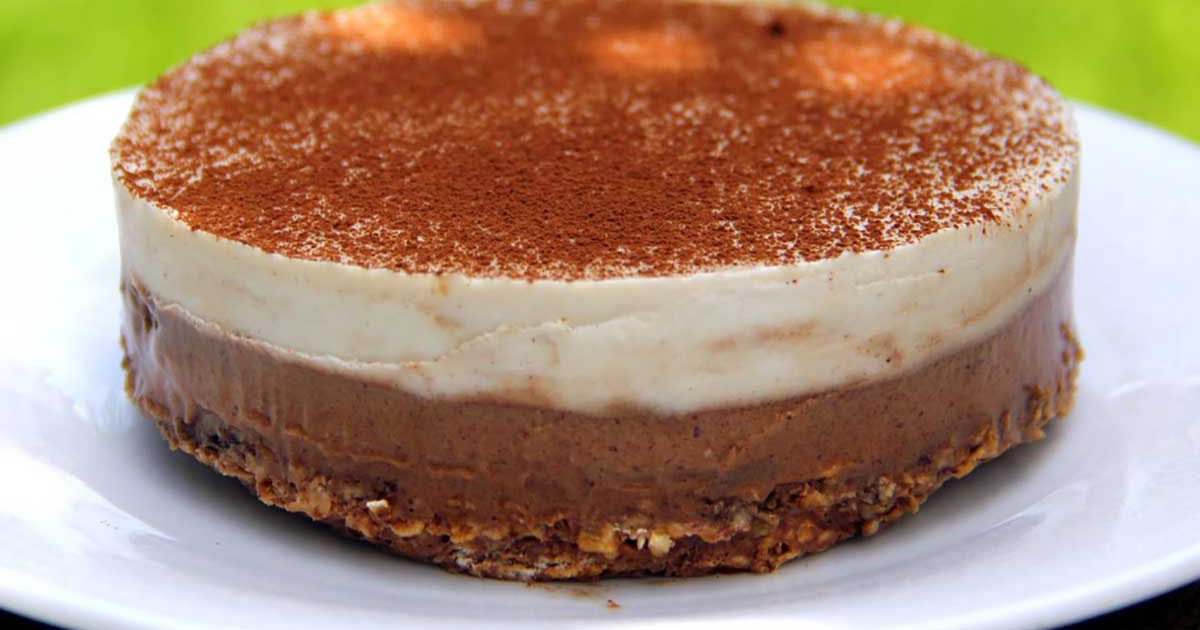 Vegán kávés csokitorta