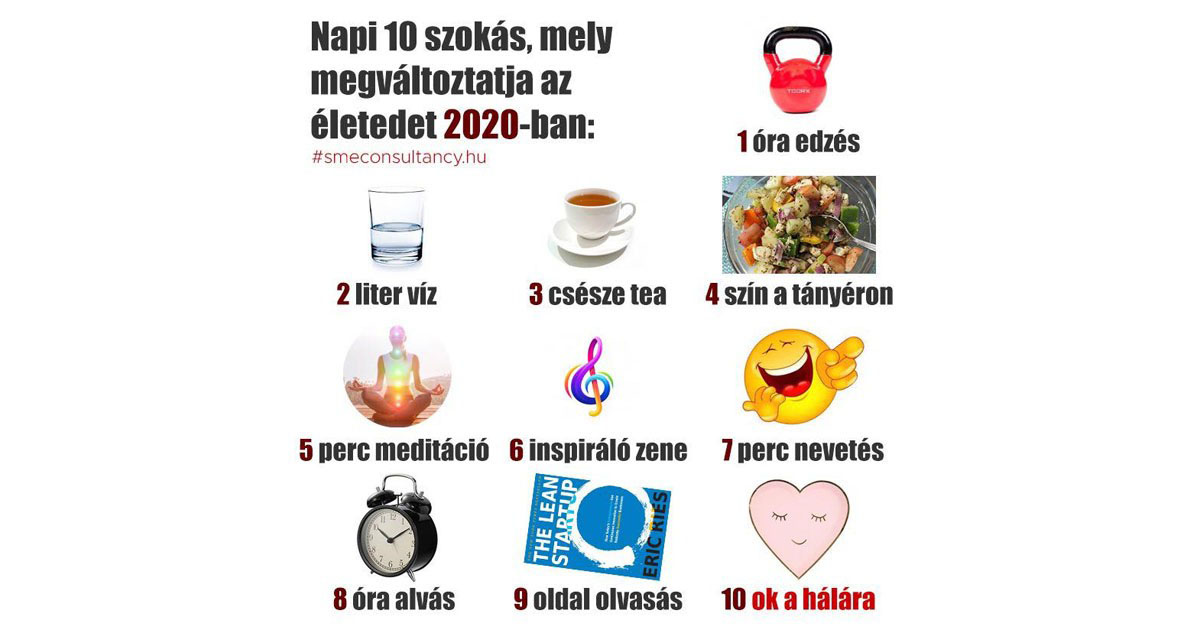 Napi 10 szokás