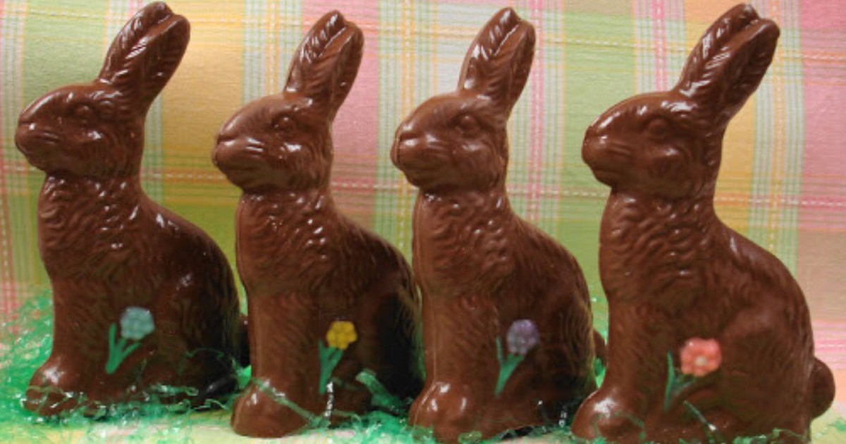 Vegán csoki nyuszi naranccsal és mentával