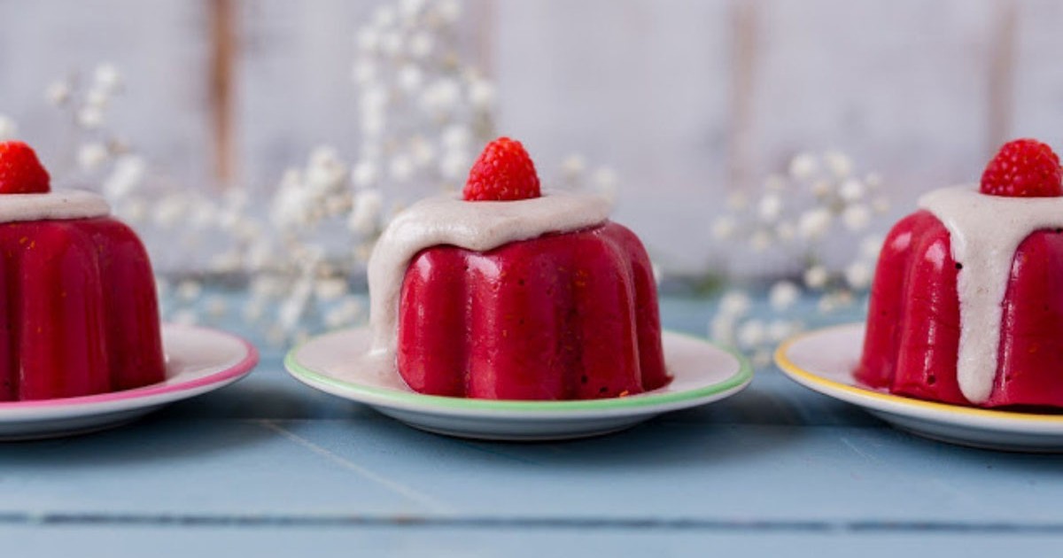 Adventi málnazselé kesuhabbal, nyersen