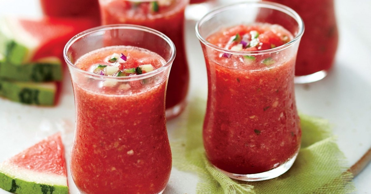 Dinnye gazpacho