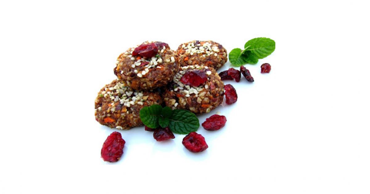 Vegán áfonyás muffin