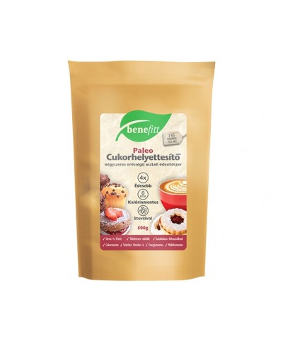 BENEFITT Paleo Cukorhelyettesítő 4x erősségű 500g
