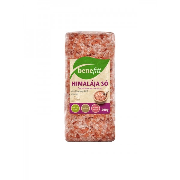 BENEFITT Himalája só Rózsaszín durvaszemcsés 500g