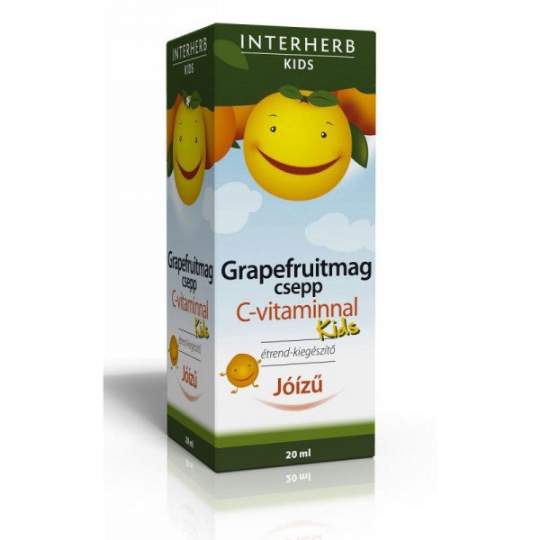 INTERHERB Grapefruitmag csepp KIDS C-vitaminnal 20ml