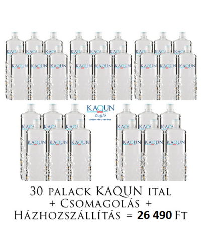 30 palack oxigénben gazdag Kaqun Ital