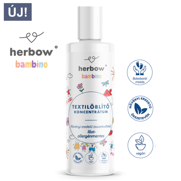 Herbow Bambino 2in1 mosóparfüm öblítő koncentrátum 200 ml